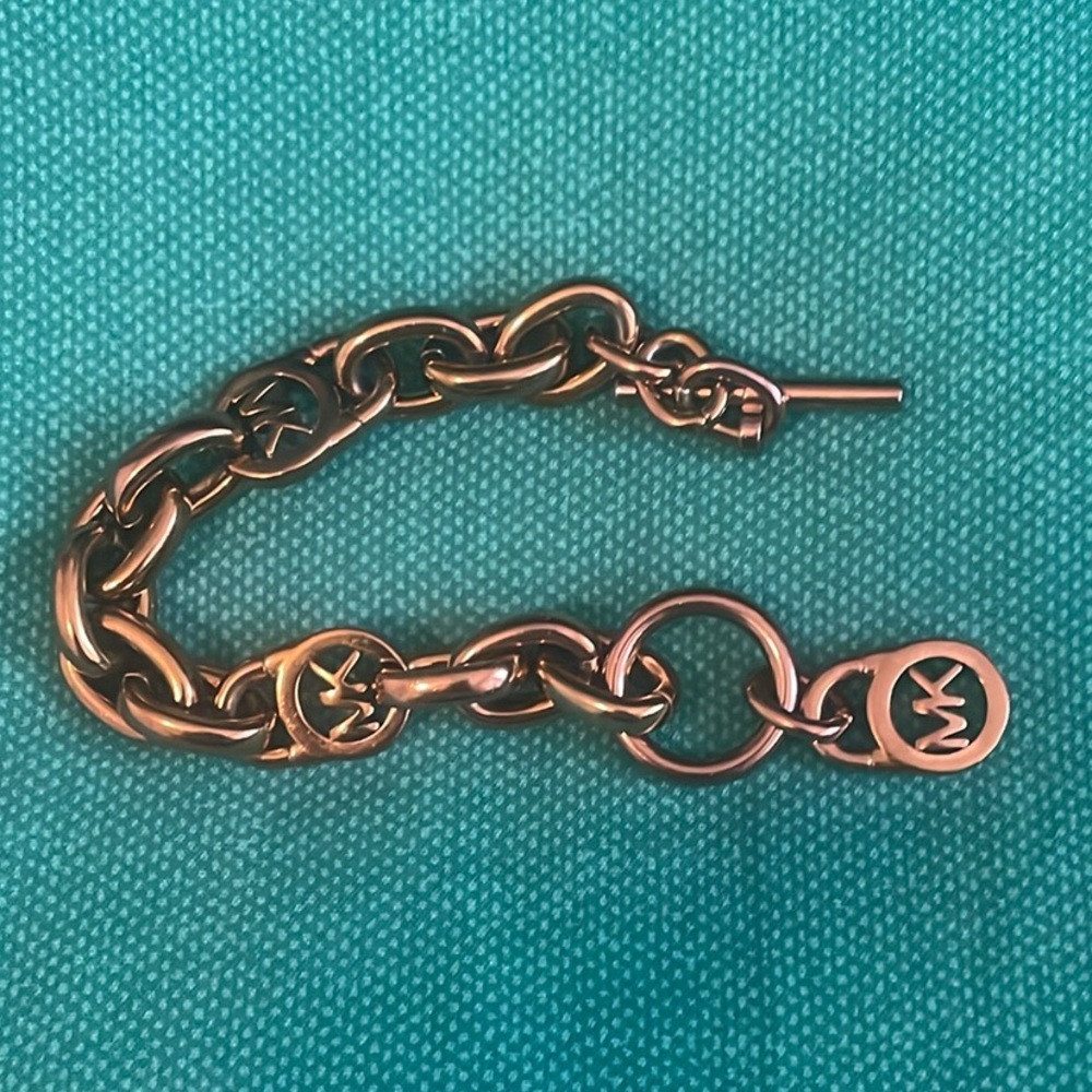 Michael Kors Rose Gold Chain Bracelet